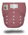 Rose Tiny Tush Elite One Size Pocket Diaper With Aplix Closure
