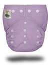 Lilac Tiny Tush Elite One Size Pocket Diaper With Snap Closure