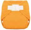 Tiny Tush Orange Aplix Sized Diaper Cover
