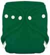 Tiny Tush Kelly Green Snap Sized Diaper Cover