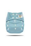 Light Blue Snap Tweedle Bug Pocket Diaper