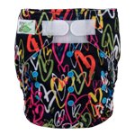 Tiny Tush Elite 2.0 One Size Pocket Diaper Aplix Amore