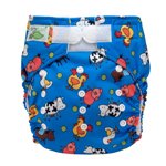 Tiny Tush Elite 2.0 One Size Pocket Diaper Aplix Farm Fun