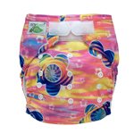 Tiny Tush Elite 2.0 One Size Pocket Diaper Aplix Sunset