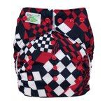 Tiny Tush Elite 2.0 One Size Pocket Diaper Snap Derby