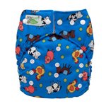 Tiny Tush Elite 2.0 One Size Pocket Diaper Snap Farm Fun