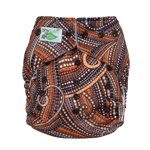 Tiny Tush Elite 2.0 One Size Pocket Diaper Snap Lots of Dots