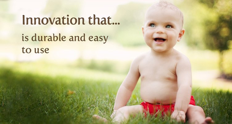 Cloth Diaper Innovation that is durable and easy to use
